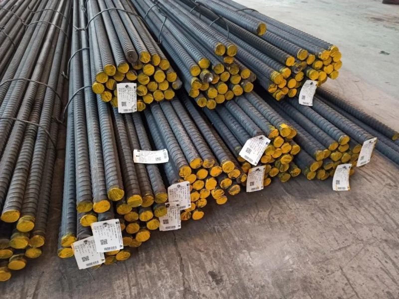 Psb830 25mm Scres-Thread Rebar Steel Bars for The Prestressing of Concrete