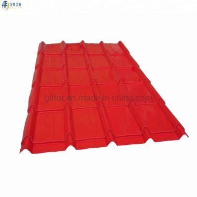 Prepainted PPGI Corrugated Steel Sheet for Construction Buildings Roofing Sheet