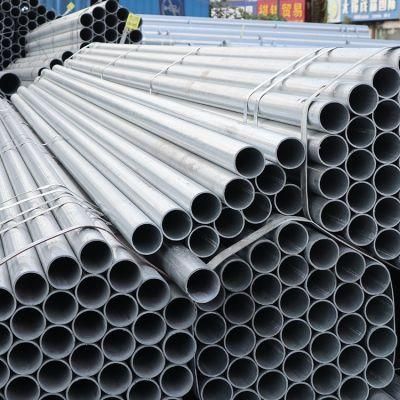 ASTM/JIS/En/BS/DIN China Factory Ready Stock 4 Inch Hot DIP Galvanized Steel Pipe