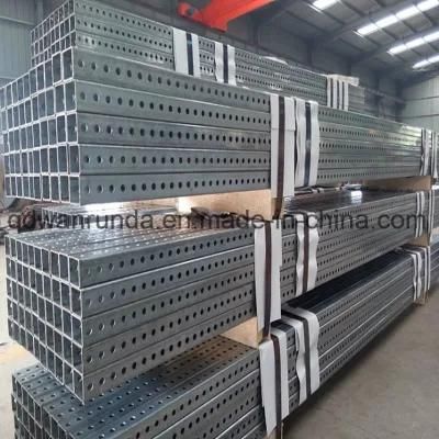 2&quot; X 2&quot; 14ga Galvanized Perforated Square Pipe