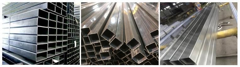 S355/Q355b Black Carbon Steel Square Rectangular Steel Pipes Price