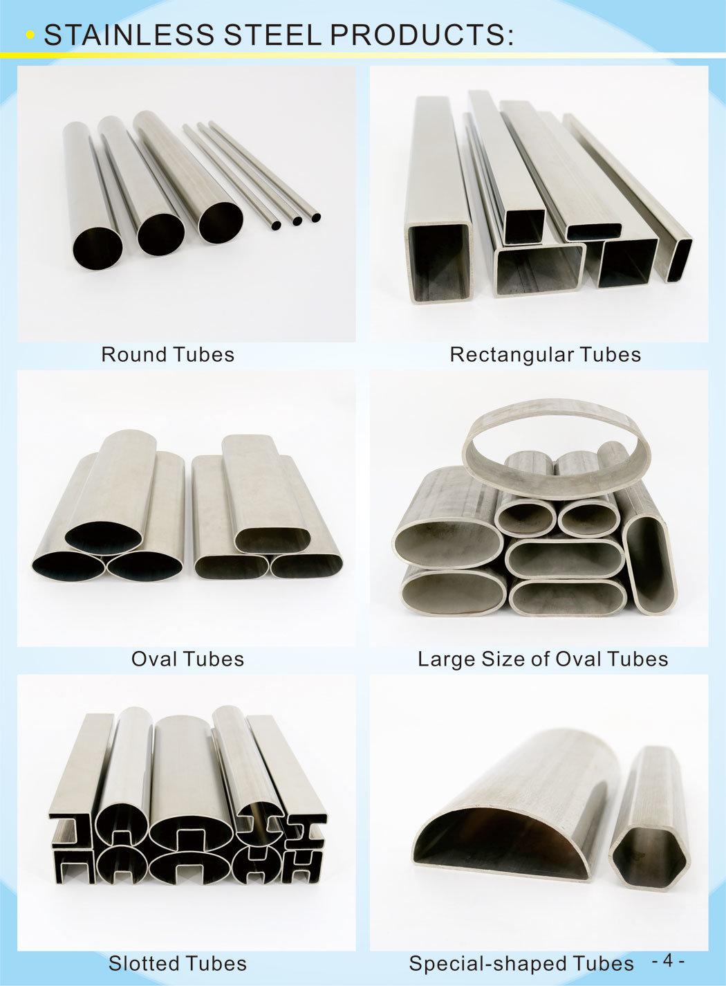 SUS304 Stainless Steel Square Pipes