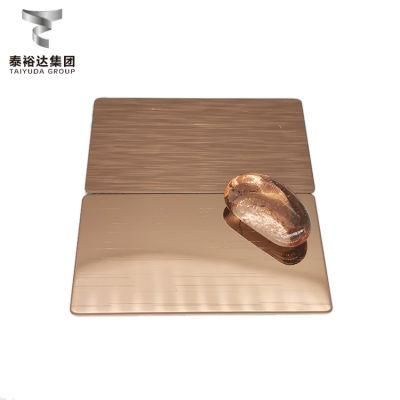 Hot Selling Cold Rolled AISI 316 A240 A480 A554 A276 No. 1 2b Ba No. 4 8K Super Rose Mirrior Hairline Hl Stainless Steel Sheet