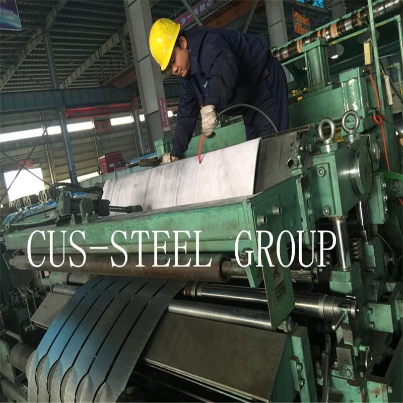 G550 1.5*183mm Zincalum Slit Coil Z275g Hot Dipped Galvanized Steel Strip for Making Purlin