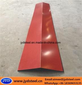 Prepainted Galvanized Ridge Cap/Ridge Gutter in Red