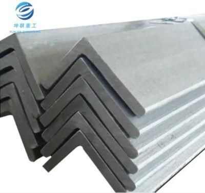 ASTM GB A36 201 202 301 304ln 309S 305 310S 316ti 316ln 317L 321 347 329 405 409 Hot Rolled Angle Iron for Building Material