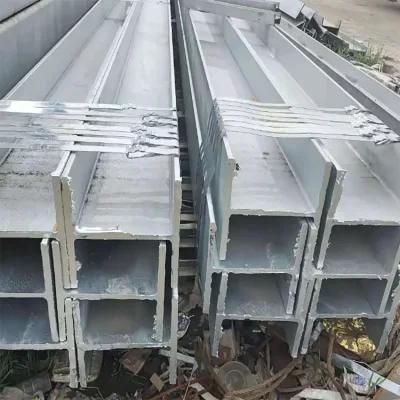 Specification Size 100X100mm 125*125mm Hot Rolled Galvanized Steel H Beam