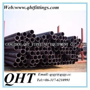 ASME A53 Gr. B Sch40 Seamless Carbon Steel Pipe for Oil and Gas