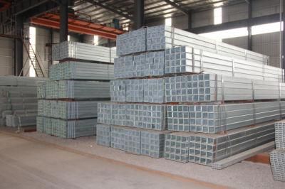 80X80mm Square Galvanized Carbon Steel Tube