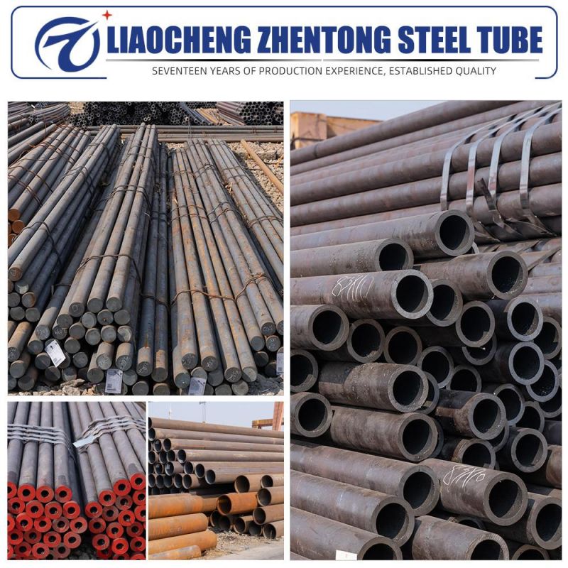 1020 1040 1045 St35 St52 Thin-Walled Carbon Steel Seamless Pipe