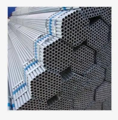 China Factory Galvanized Seamless Tube, Galvanized Steel Tube BS1387, Galvanized Fence Welded Pipe 12m