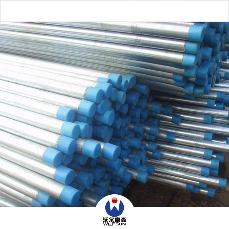 Thread Galvanized Pipe with Cap