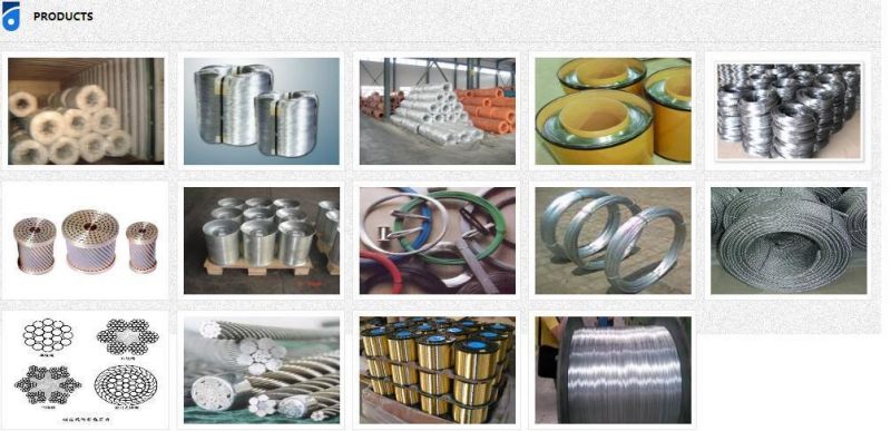 China Supply High Tensile High Carbon Steel Wire for Armouring Cable