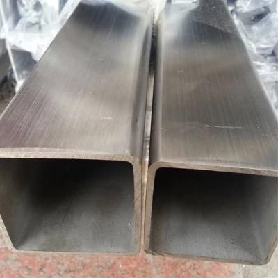 Factory Directly Sale Satin Matte 201 304 316L Stainless Square Steel Pipe