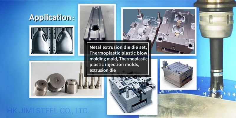 1.2738/P20+Ni/718 Plastic Mould Steel Block and Steel Bar for Injection Mold