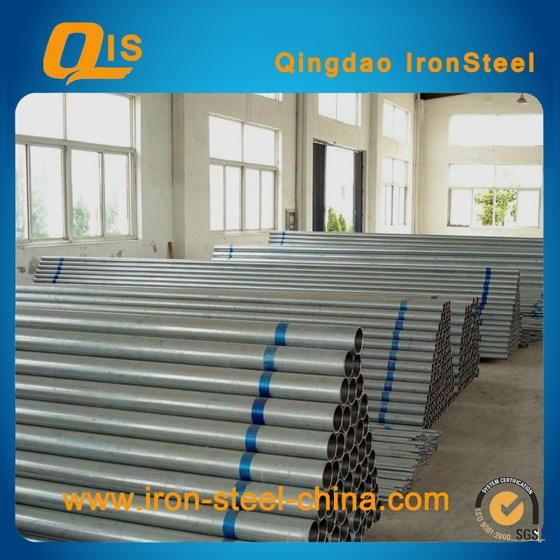 DN15~DN200 Hot DIP Galvanized Welded Steel Pipe Round Pipe