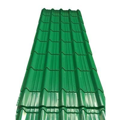 Wholesale Price PPGI/PPGL 0.35mm Color Coated Galvanized Steel Corrugated Roofing Sheet