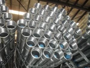 Customized Threading Ends Galvanized Steel Pipe, 1/2&quot; - 8&quot; Depend on Customer Requirement, Material Q195, Q215, Q235, Q345, Ss400, S235jr, S355jr