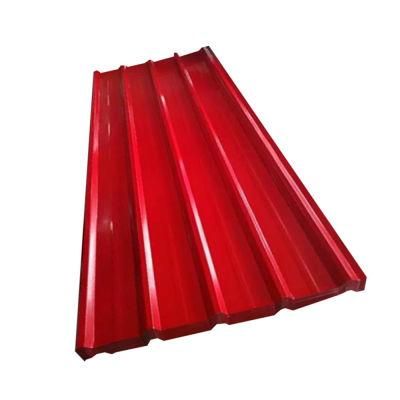 Prepainted Metal Roof Ral Color Coated Galvanized Corrugated Roofing Sheet