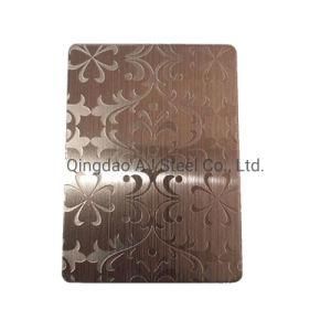 Mirror Color Decorative 1.5mm Thin 201 Stainless Steel Sheet for Hotel Wall