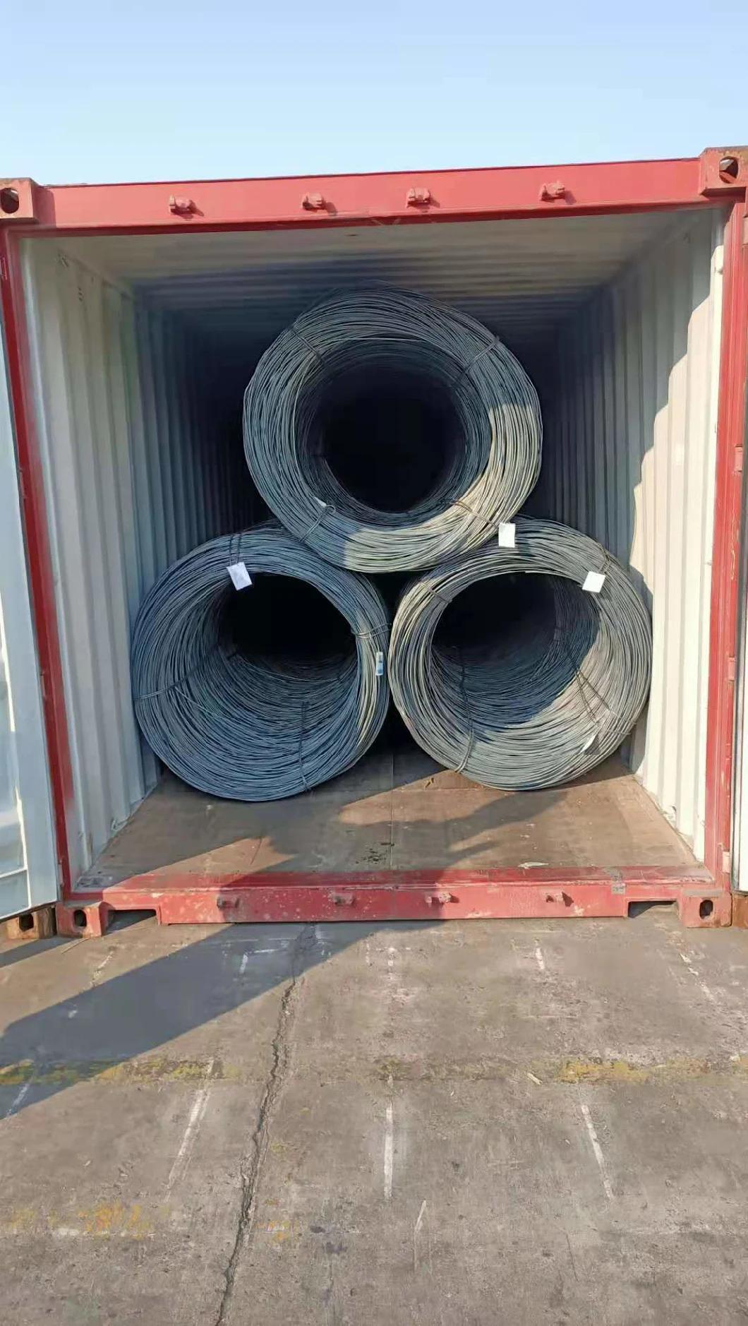 Q195/Q235/SAE1006/SAE1008 Low Carbon 5.5-16mm Size Steel Wire Rod