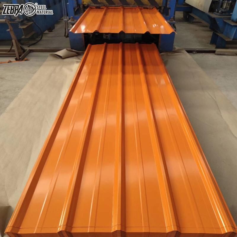 Cheap Price Roofing Material PPGI PPGL Prepianted Galvanized Gi Color Coated Corrugated Steel Roofing Sheet