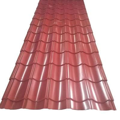 Dx52D+Z PPGI Roof Tile Zn80g Prepainted Galvanized Corrugated Roofing Sheet