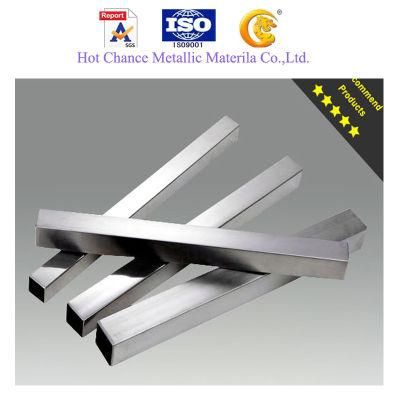 AISI201, 304, 316 Stainless Steel Welded Pipe 180g Rectangular