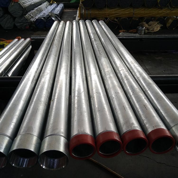 Hot Dipped Galvanized Steel Pipe BS21 Threaded End