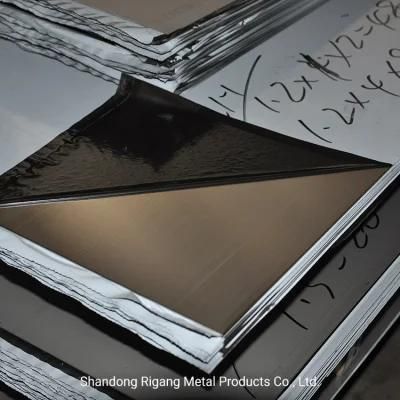 Factory Price 304 201 Mirror No. 8 No. 4 Stainless Steel Sheet Plate with Good Quality