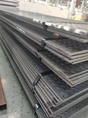 China Mill Factory (ASTM A36, A283 Grade C, SS400, S235, S355, St37, St52, Q235B, Q345B) Hot Rolled Ms Mild Chequered Checkered Steel Plate