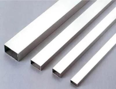 201/304/310/316/316L/321/904/2205/2507 Stainless Steel Square / Rectangular Tube Pipe Hot Rolled / Cold Drawn Corrosion Resistance