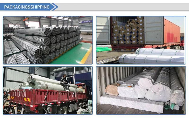 SUS 201 202 304 304L 316 310S 309S 321 409 420 430 904L 316ti Round/Square/Rectangular ERW Spiral Welded Seamless Aluminum/Carbon/Galvanize/Stainless Steel Tube