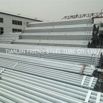 Factory for Building Material ERW Galvanized ASTM BS1139 Steel Pipe