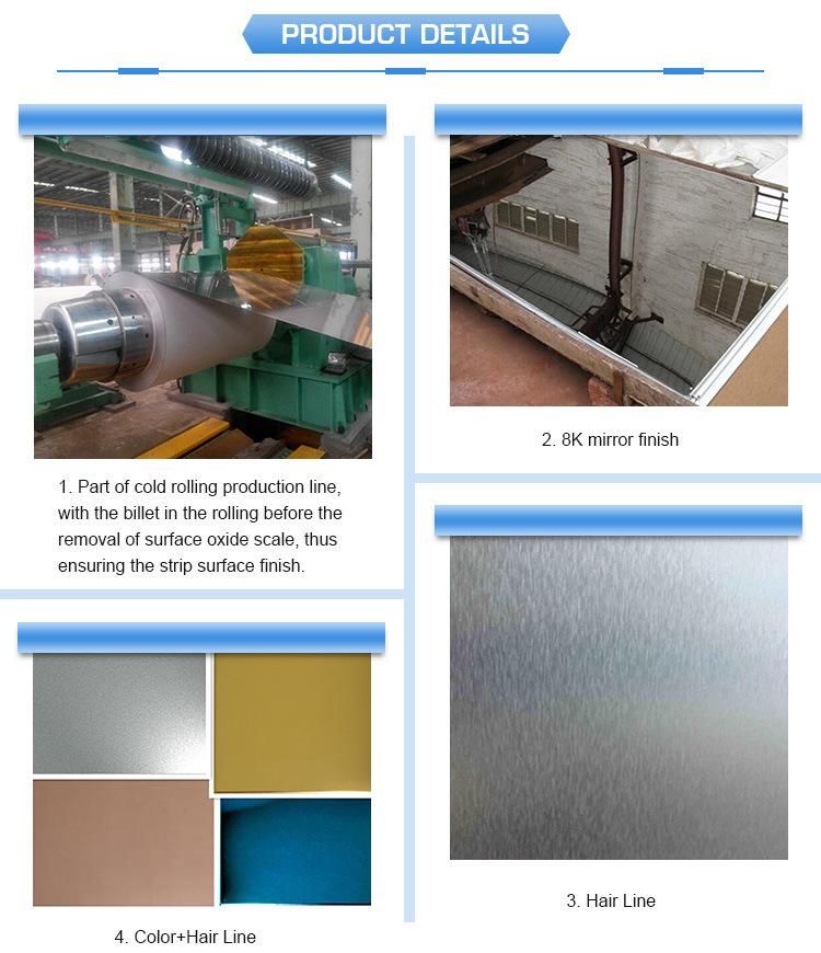 Interior Furniture Use Ba 420 430 410 1.4016 Mirror Polishing Stainless Steel Coil