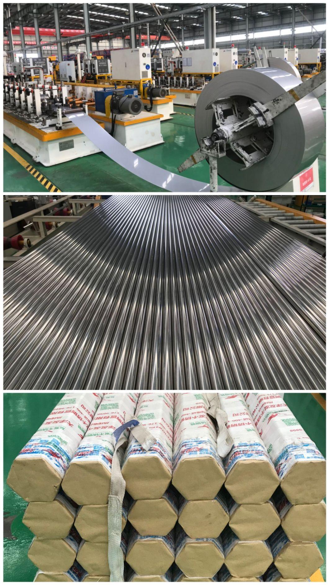 ASTM A312 Standard 304L/316L Construction Industry Use Stainless Steel Pipe