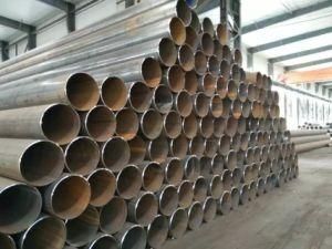 Building Material/Hollow Tube/Metal/ERW Q345 Q235B ERW Black Round Steel Welded Pipe Dn200