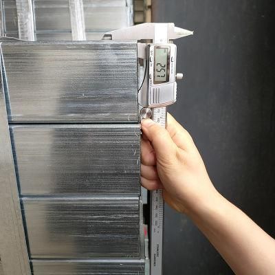 Q235B Hollow Section Galvanized Steel Pipe Square Tube 60 X 60 Tubos Galvanizado Round Hollow Section for Construction Structure