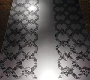 SGS Verified Supplier Mirror Etched Stainless Steel Sheet for Elevator Door