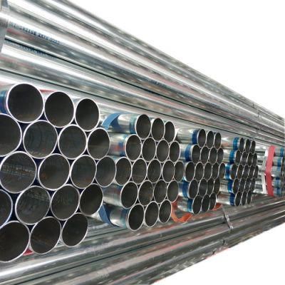 1.5 Inch Carbon Steel Pipe Pre Galvanized Round Steel Pipe Gi Pipe for Greenhouse
