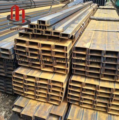 Hot Rolled Low Carbon Mild Structural Steel C Channel Steel U Channel