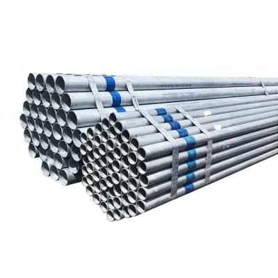 Shandong Factory BS1387 DN15 Greenhouse Galvanized Steel Round Pipe for Water Pipe