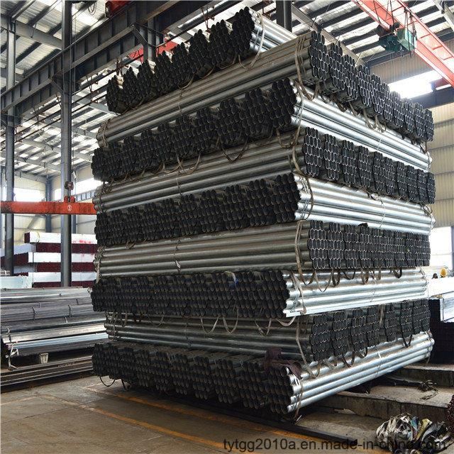 Factory Direct Sales Schedule 40 Pre-Galvanized Steel Pipe Round Shape