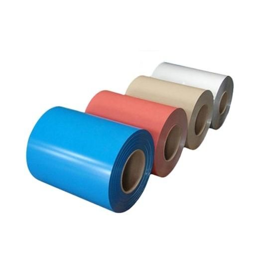Ral PPGI PPGL Color Coated Steel Coil Boron Added Prepainted Galvanized Steel Coil