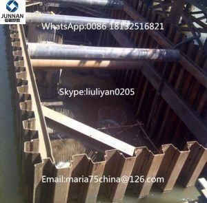 China Jinxi Factory High Quality Steel Sheet Pile with JIS Standard Sy295