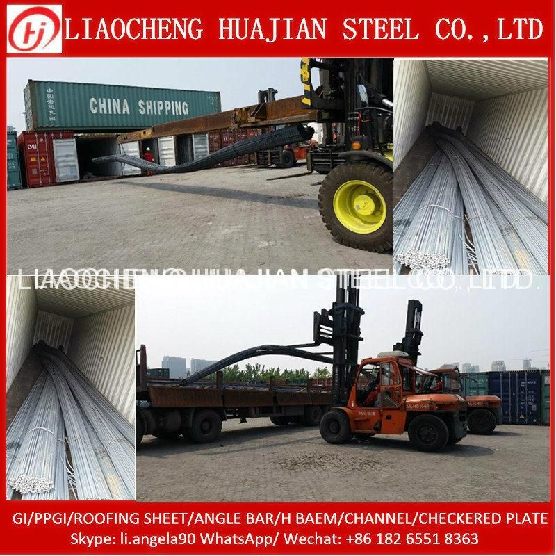 Hrb 400 10mm 12mm Steel Rebar Used for Construction