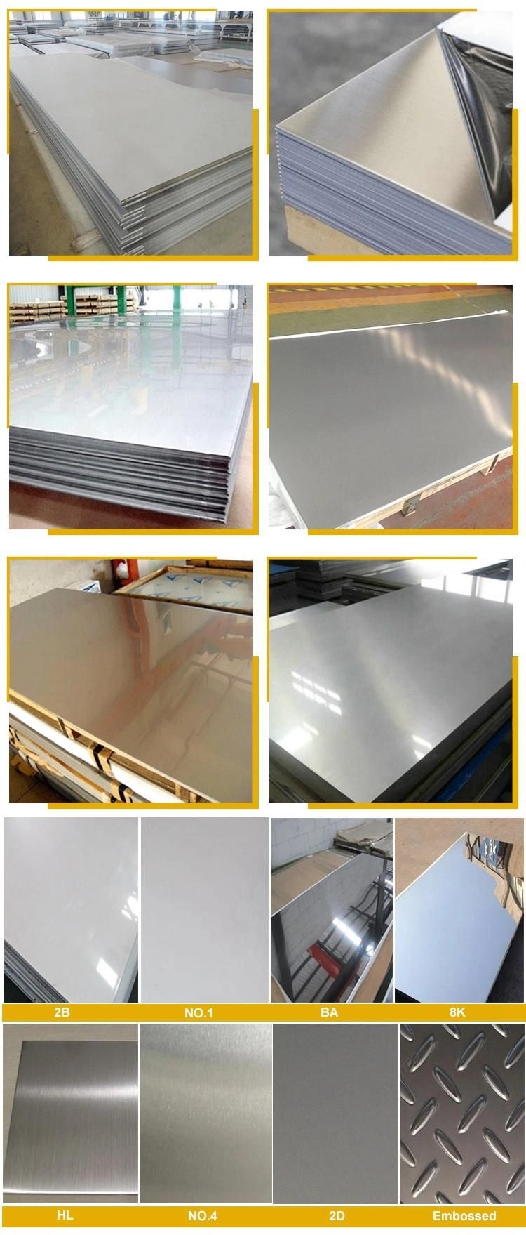 High Quality 2b Ba etc 304 316 321 430 Ss Stainless Steel Sheet Plate
