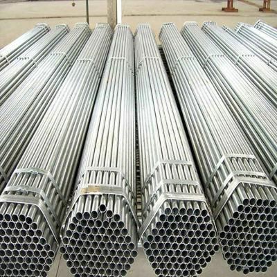 Black Iron Pipe Schedule 40 Black ERW Round Welded Galvanized Steel Pipe