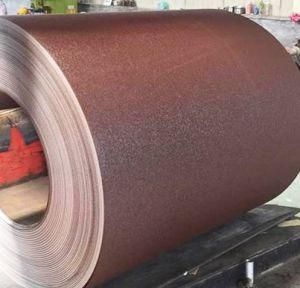 Width 650-1250mm Gavanized Texture Printed Steel Coils PPGI