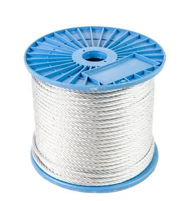 Galvanized 6*12+7FC Steel Wire Rope for Bunding